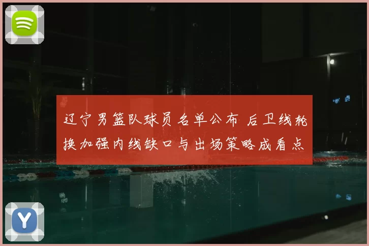 辽宁男篮队球员名单公布 后卫线轮换加强内线缺口与出场策略成看点